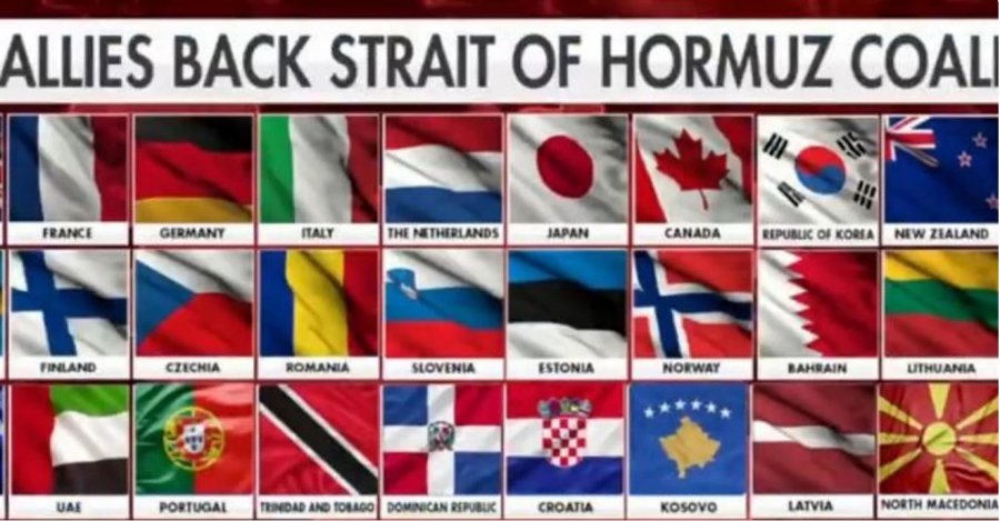 Kosova pjesë e koalicionit ndërkombëtar për sigurimin e Ngushticës së Hormuzit  video 