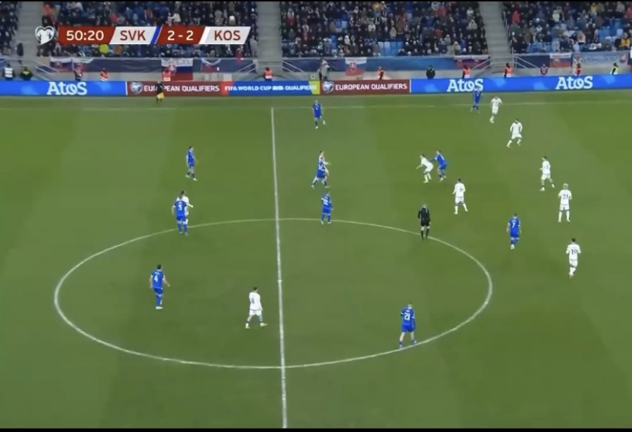 Kosova barazon sërish rezultatin ndaj Sllovakisë