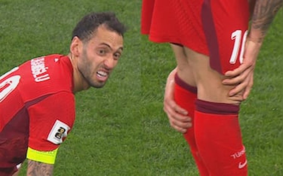 Çalhanoglu pëson lëndim me Turqinë  në dyshim për ndeshjen kundër Kosovës