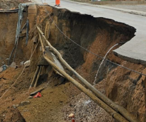 Shembet rruga Malush Kosova në Prishtinë