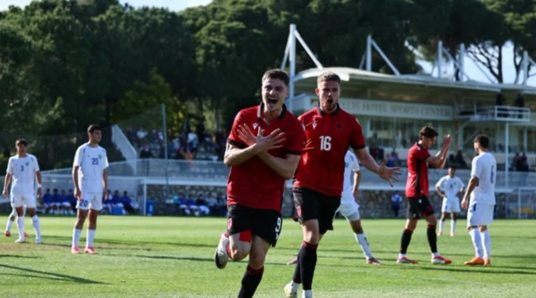 Shqipëria U-21 fiton në miqësoren ndaj Uzbekistanit me golat e Brrutit dhe Rashicës
