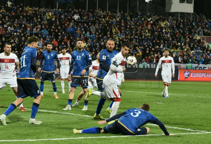 Shuhet ëndrra për në Botëror  Kosova mposhtet minimalisht nga Turqia në  Fadil Vokrri 