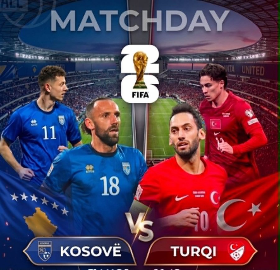 Formacionet zyrtare  Kosovë   Turqi