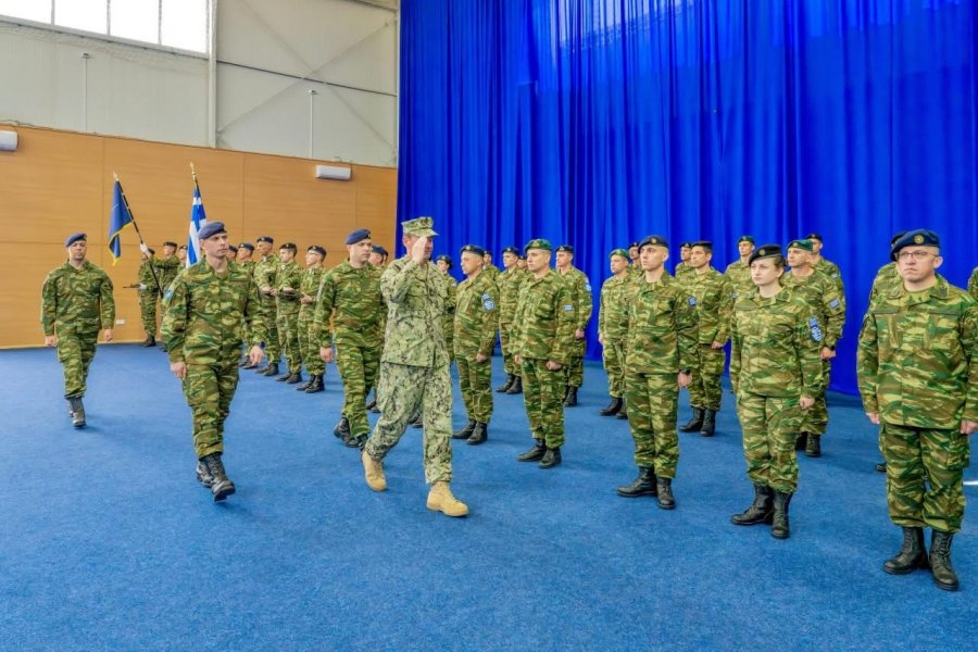 Ndërrohet komanda e kontingjentit grek në KFOR në Prishtinë