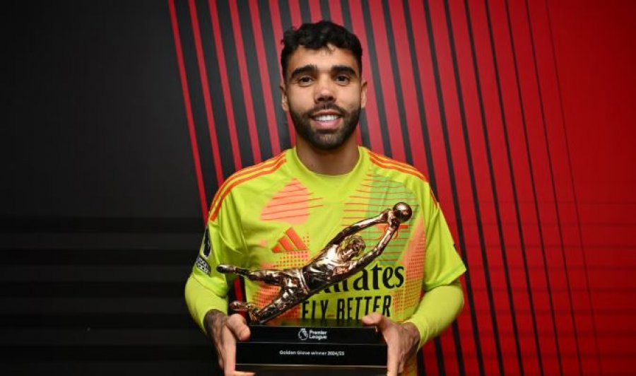 David Raya fiton  Golden Glove  për sezonin e tretë rresht në Premierligë