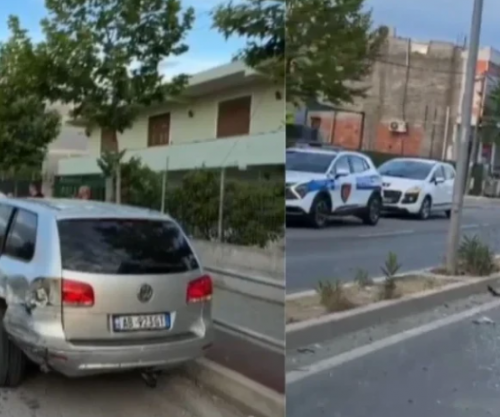 Dy aksidente në Durrës, përmbyset vetura - babë e bir përfundojnë në spital