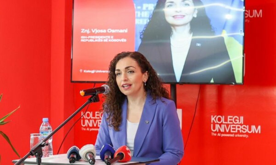 Ligjërata ne kolegjin Universum, Osmani: Të ardhmen digjitale ta fuqizojmë me partneritete ndërkombëtare dhe inovacion