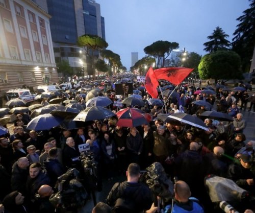  PD-ja mban protestën kombëtare para Kryeministrisë