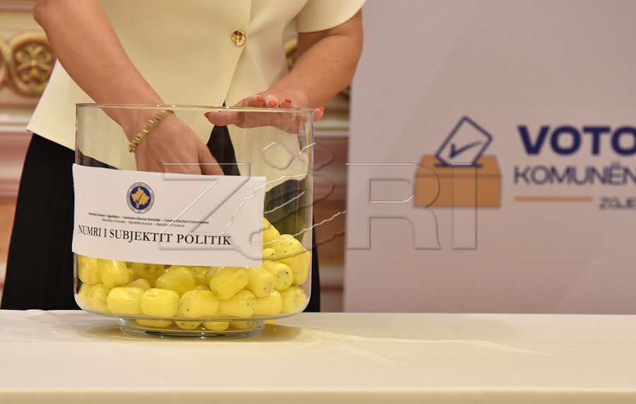 KQZ: Të shtunën tërhiqet shorti për renditjen e partive në fletëvotim