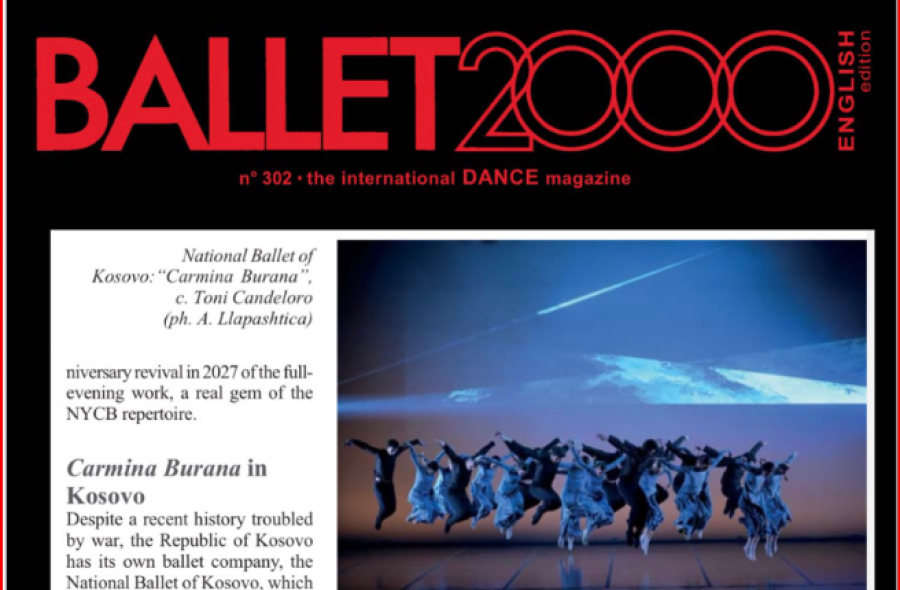 “Ballet2000” i kushton artikull Baletit Kombëtar të Kosovës dhe “Carmina Burana”