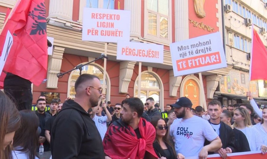  Për gjuhën tonë    Studentët shqiptarë nesër sërish protestojnë në Shkup