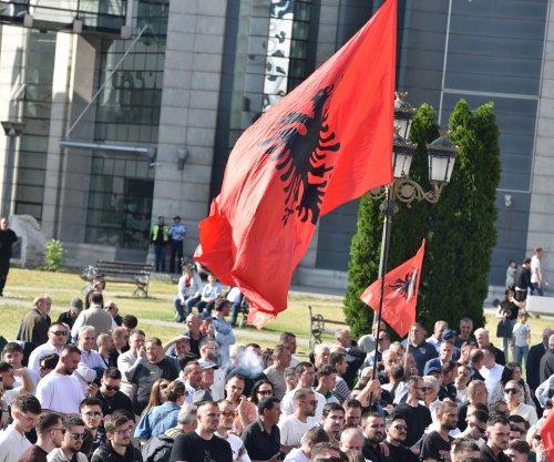 Protesta e studentëve shqiptarë, nis marshi drejt Ministrisë së Drejtësisë në Shkup