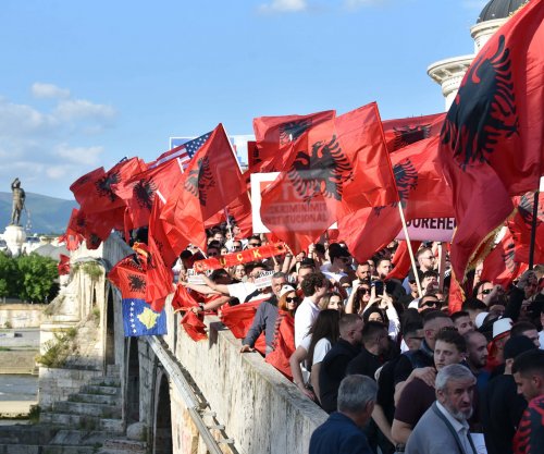 Përfundon protesta e studentëve shqiptarë në Shkup