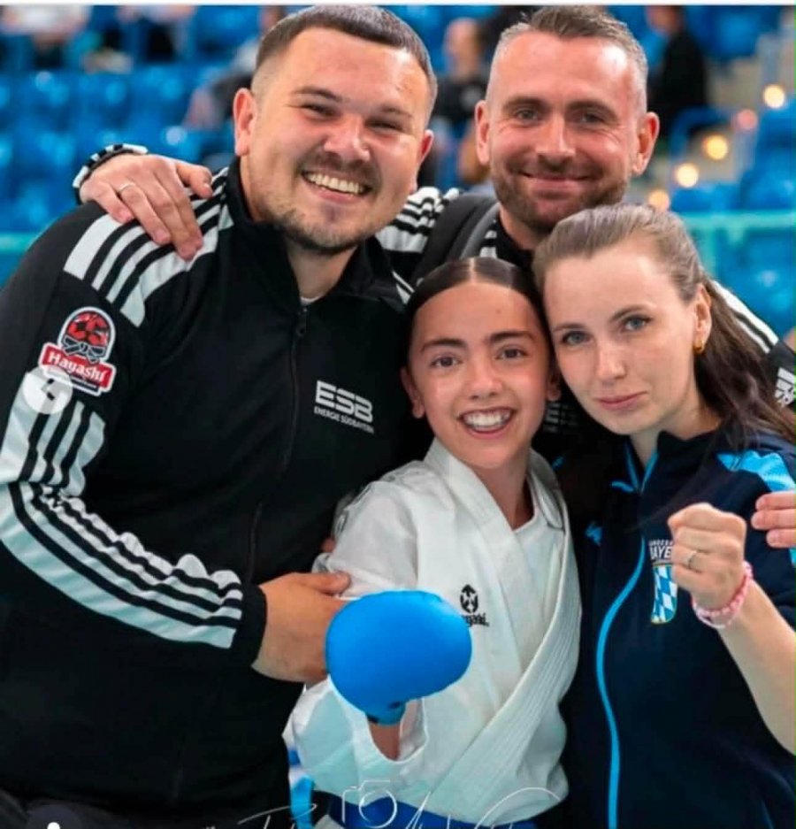 Fjona Foniqi  kampione në karate në Gjermani