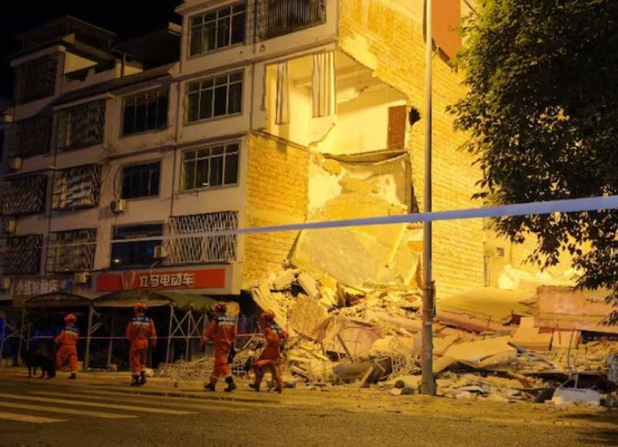 Tërmet 5 2 ballë në Kinë   dy të vdekur  mijëra të evakuuar