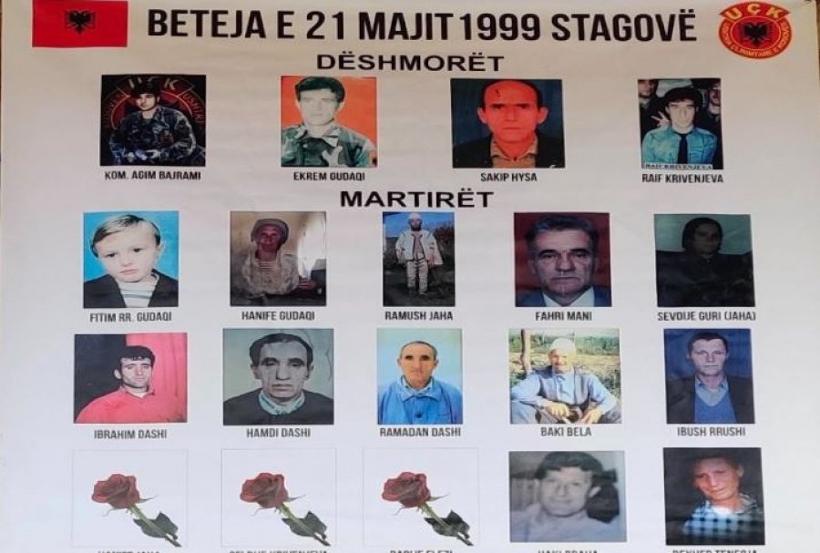Haxhiu përkujton viktimat e Masakrës së Stagovës