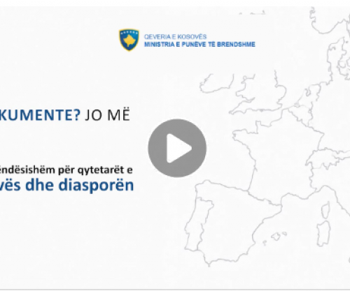 Skandaloze: Ministria e Brendshme publikon hartë pa Kosovën e pavarur
