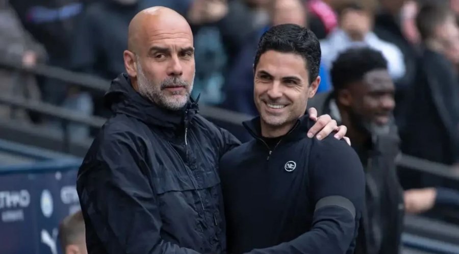 Arteta zbulon mesazhin e menjëhershëm nga Guardiola pas fitimit të titullit të Ligës Premier