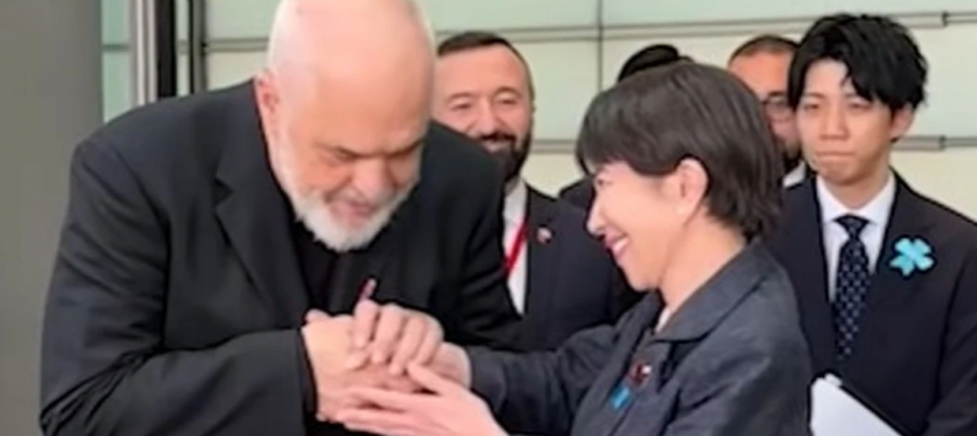 Kryeministri Edi Rama publikon pamje nga vizita në Tokio