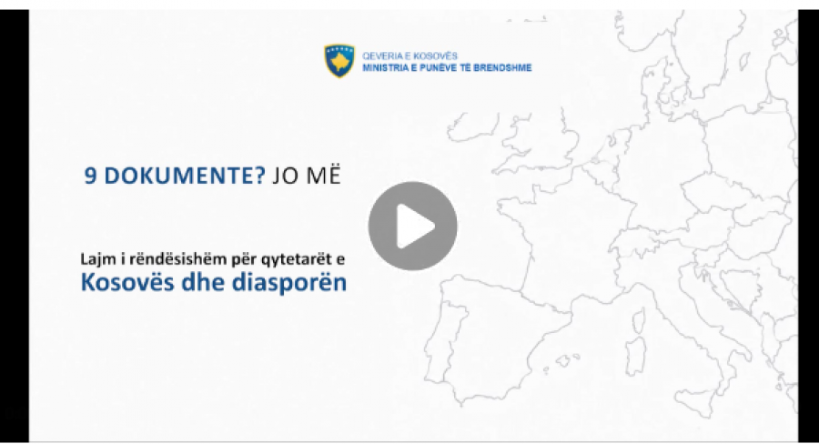 Skandaloze: Ministria e Brendshme publikon hartë pa Kosovën e pavarur
