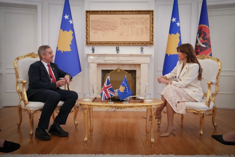 Haxhiu takon ambasadorin britanik  flasin për zgjedhjet e 7 qershorit