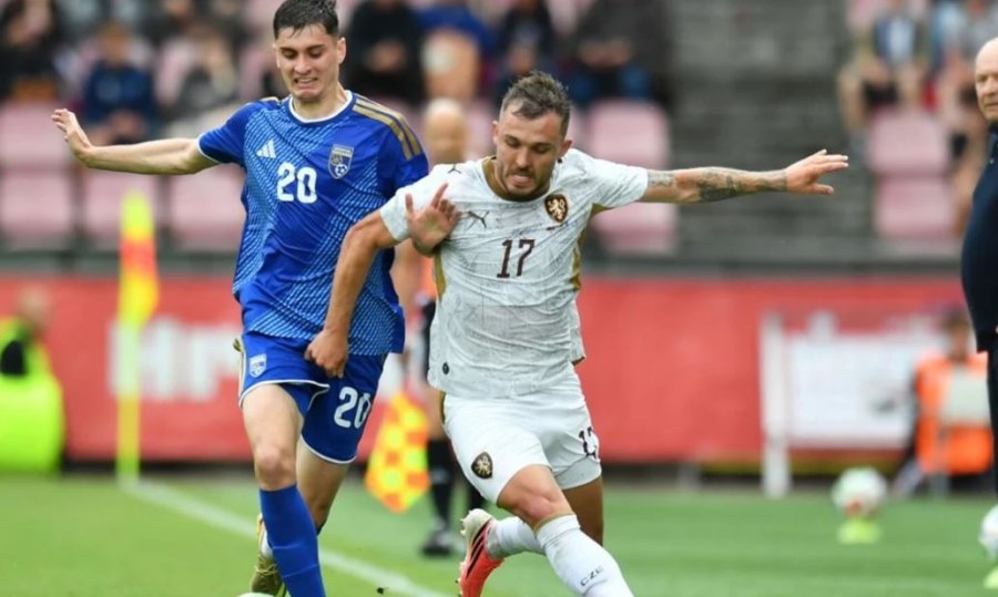 Kosova pëson humbje te Çekia