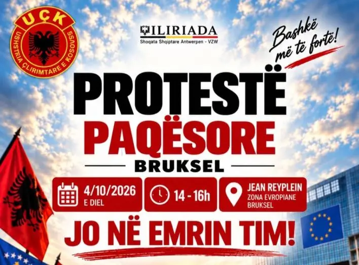 “Ju presim para Parlamentit Evropian”, thirrje për protestën e nesërme në Bruksel për çlirimtarët