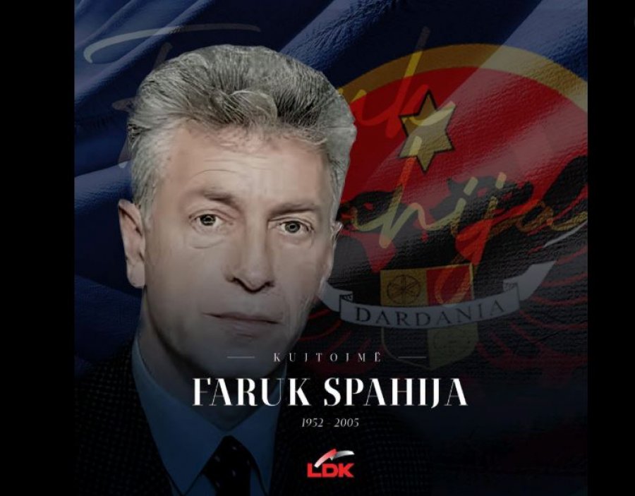 LDK ja përkujton veprimtarin dhe ish kryetarin e Mitrovicës  Faruk Spahija