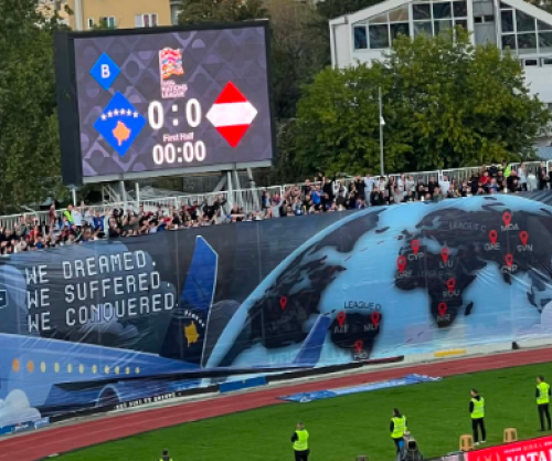 “Dardanët” me koreografi interesante në ndeshjen ndaj Austrisë