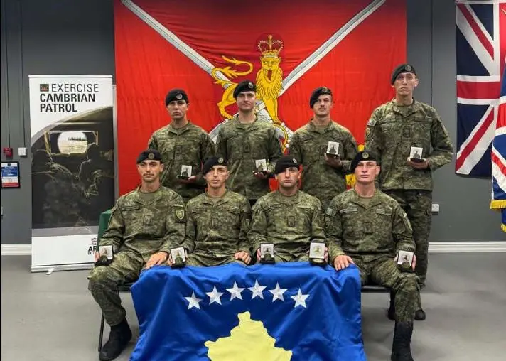 FSK-ja e artë në garën “Cambrian Patrol” në Mbretërinë e Bashkuar