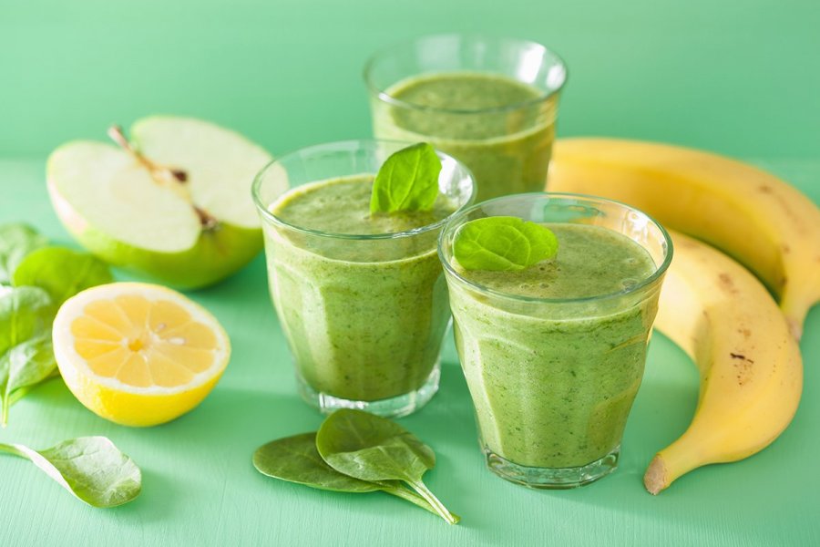 Spinaq  mollë dhe limon kundër yndyrës në bark