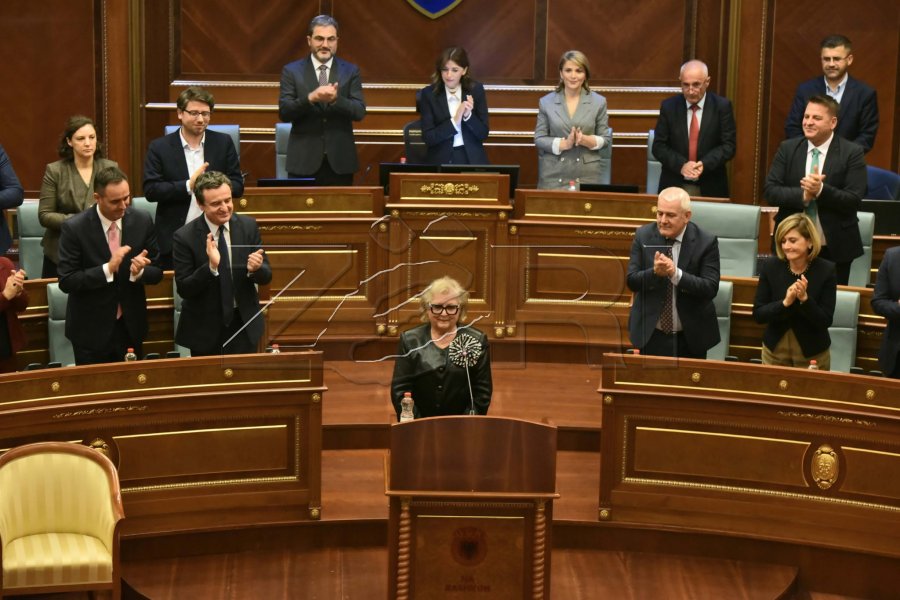 Hamza uron Shiroka-Pulën: E denjë për pozitën e presidentes, i garantoj bashkëpunim në emër të PDK-së