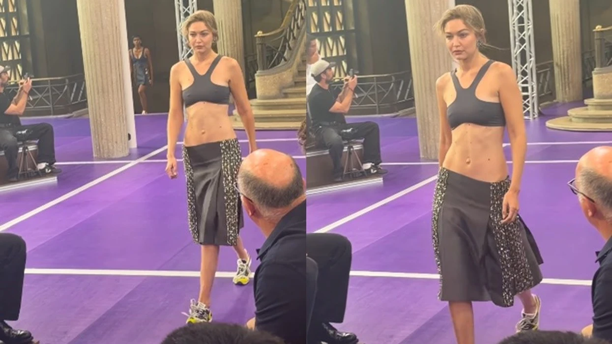  Kjo nuk është modele   Gigi Hadid kritikohet për ecjen në pasarelën e Parisit