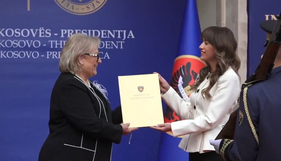 Justina Shiroka Pula merr zyrtarisht detyrën e presidentes