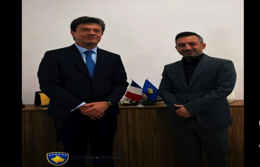 Basha priti ambasadorin e ri të Francës në Kosovë