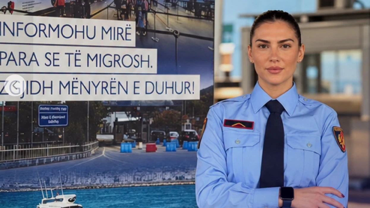 U largua nga Franca për të ndjekur ëndrrën e saj  sot mban me krenari uniformën e Policisë shqiptare