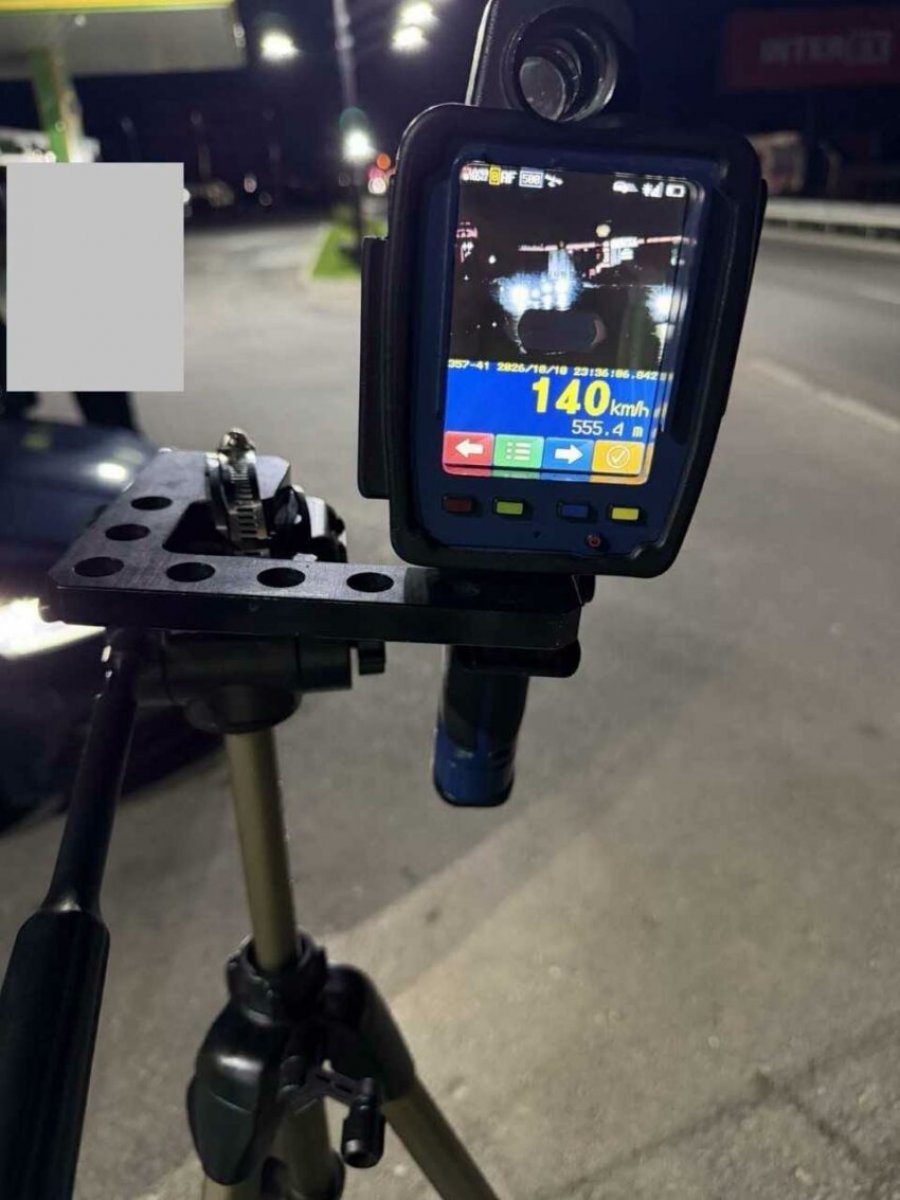 Voziti 164 km/h në zonën 60, kapet sërish të nesërmen pavarësisht ndalesës për vozitje, Policia ia sekuestron veturën