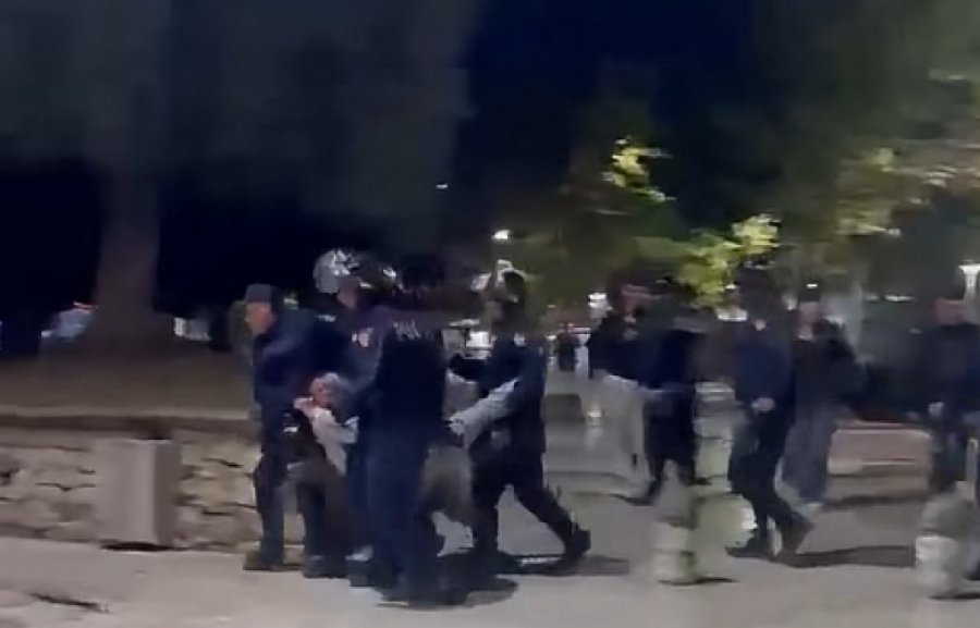 Protesta në Tiranë, pezullohen 5 zyrtarë policorë pas publikimit të një videoje
