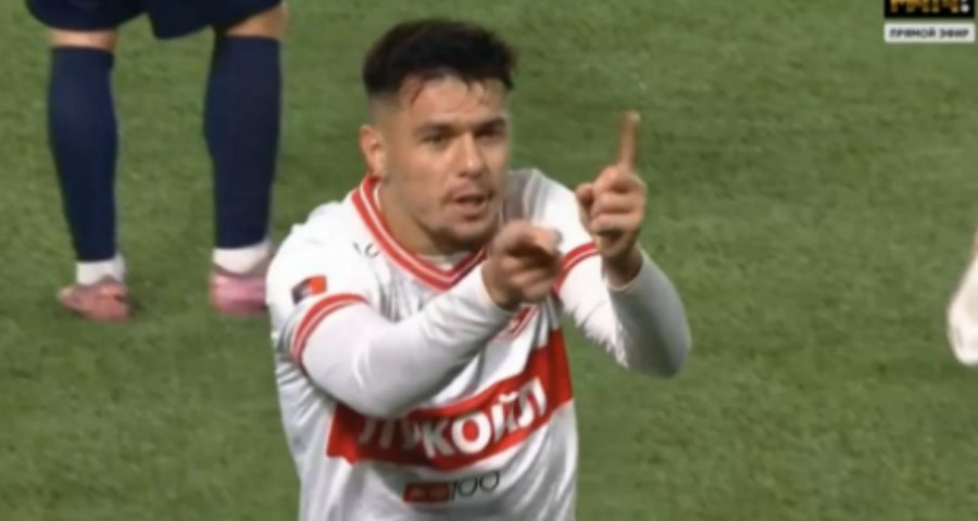 Mirlind Daku bëhet protagonist  shënon dy gola  Spartak Moskë fiton derbin me përmbysje
