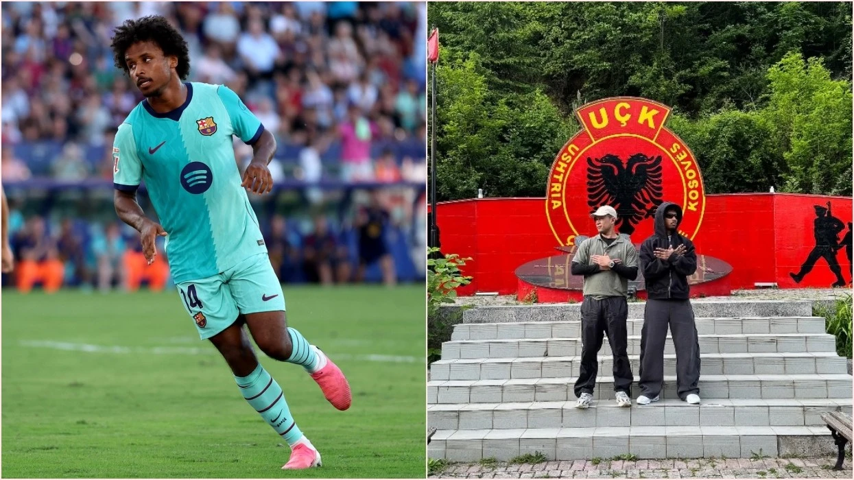 Karim Adeyemi dëgjon  Mora fjalë   sulmuesi i Barcelonës vazhdon të tregojë lidhjen me kulturën shqiptare  video 
