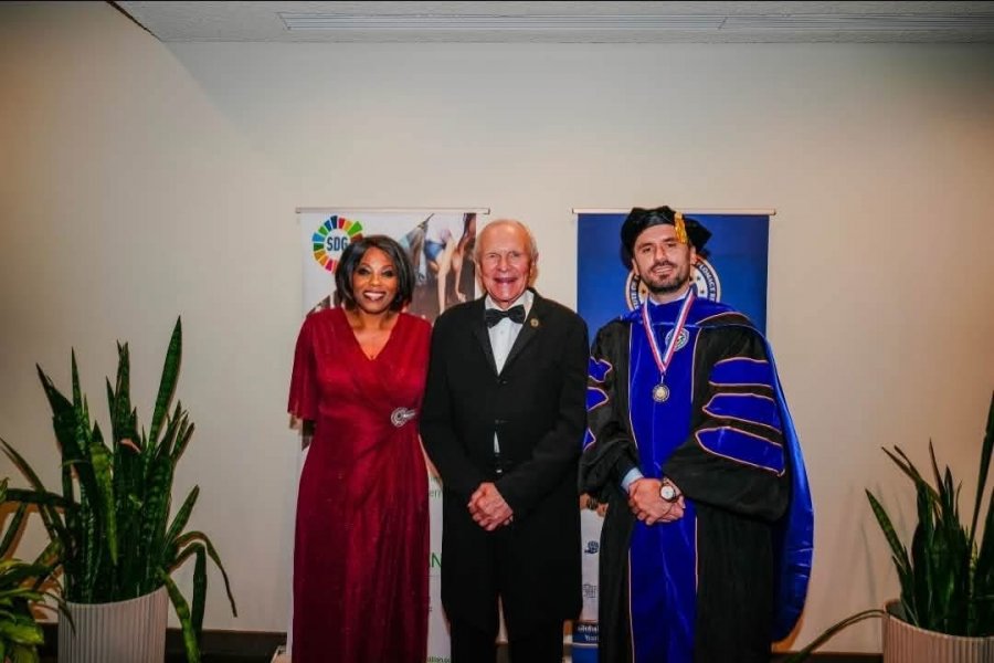 Nikollë Ukaj nga Kosova nderohet me titullin “Doctor Honoris Causa” në Lidership Humanitar