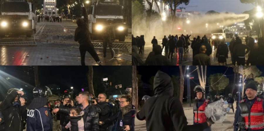 Dita e pestë: Flakë, tym, gaz lotsjellës e plumba gome, Hitaj mbron pajisjet e përdorura