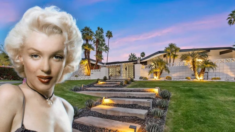 Shitet për 2.8 milionë dollarë shtëpia e Marilyn Monroe në Palm Springs