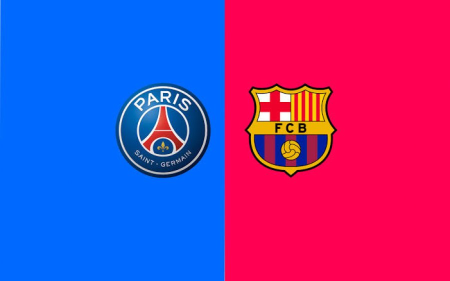 Formacionet zyrtare të kryendeshjes: PSG – Barcelona