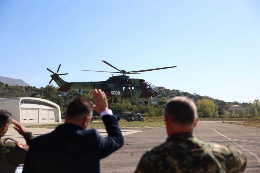 Forca Ajrore shqiptare dërgon për herë të parë kontingjentin në misionin e KFOR-it në Kosovë