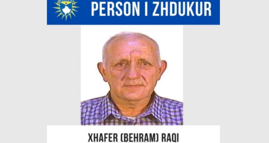 I zhdukur që nga korriku, Policia kërkon sërish ndihmë për gjetjen e Xhafer Raqit
