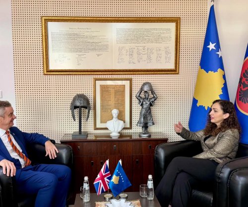 Osmani takohet me ambasadorin britanik: Biseduam për sfidat me të cilat përballet Kosova