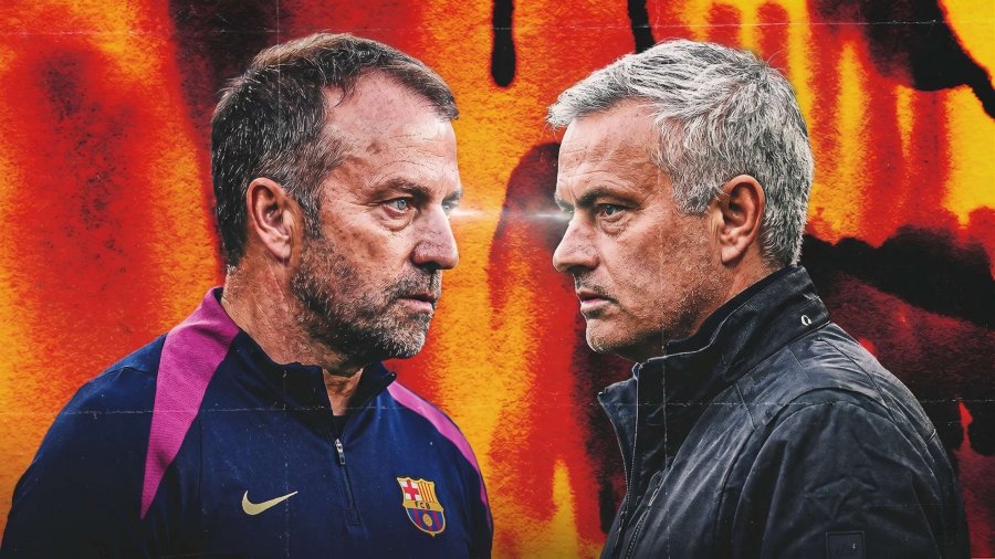Para El Clásicos, Flick e ka një avantazh historik ndaj Mourinhos