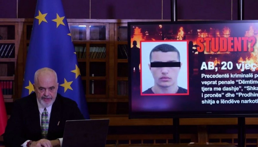 Rama nxjerr listën me foto të protestuesve  Këta nuk janë studentë  janë me precedent kriminal