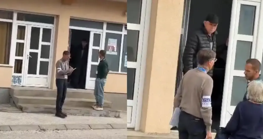 Shqiptarët votojnë në Tërnoc, procesi monitorohet nga vëzhguesit e OSBE-së